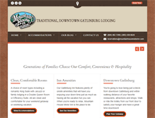 Tablet Screenshot of mountainhousemotorinn.com